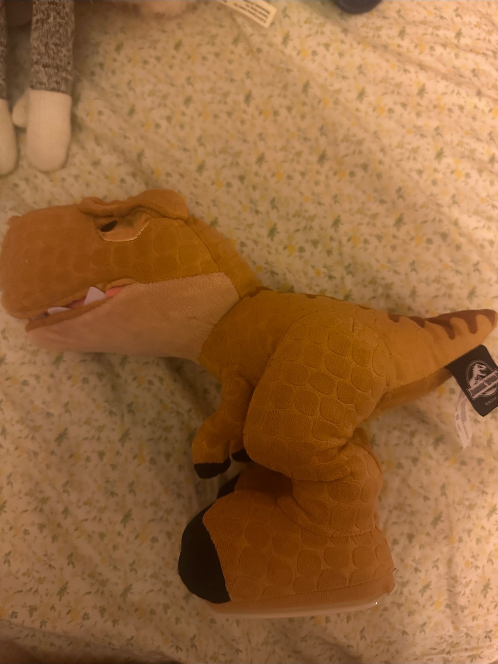 Walking plush trex